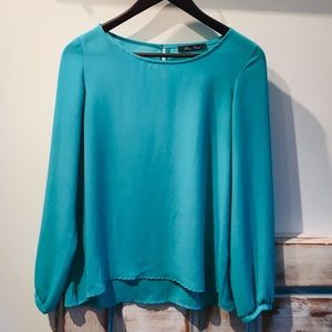 Teal Blouse